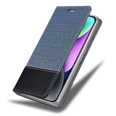 iPhone 14 PLUS lommebokdeksel etui (blå)