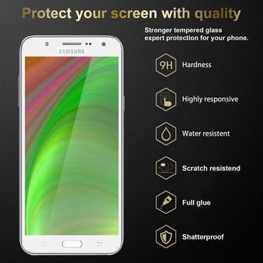 Samsung Galaxy J7 2015 Skjermbeskytter Skärmskydd