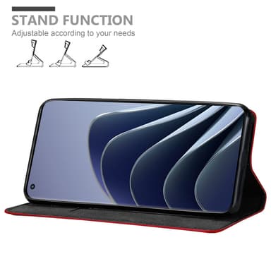 OnePlus 10 PRO 5G lommebokdeksel case (rød)