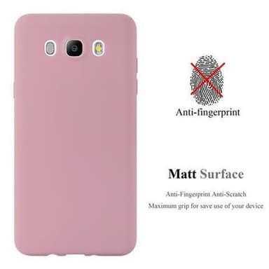 Deksel Samsung Galaxy J7 2016 Silikon cover (rosa)