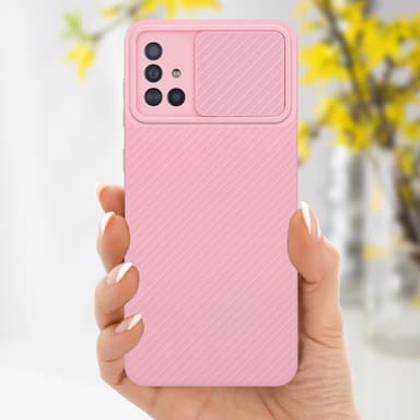 Deksel Samsung Galaxy A51 4G / M40s cover (rosa)
