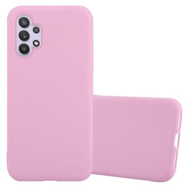 Deksel Samsung Galaxy A32 5G Silikon cover (rosa)