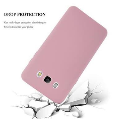 Deksel Samsung Galaxy J7 2016 Silikon cover (rosa)
