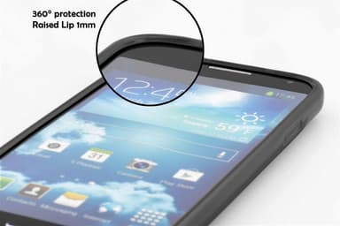 LG L50 silikondeksel case (svart)