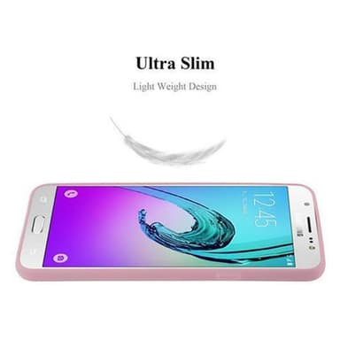 Deksel Samsung Galaxy J7 2016 Silikon cover (rosa)