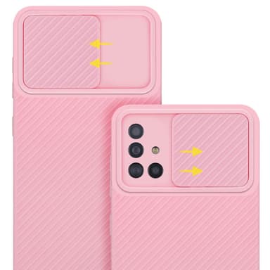 Deksel Samsung Galaxy A51 4G / M40s cover (rosa)