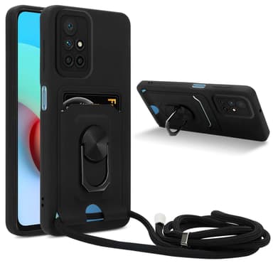 Xiaomi RedMi 10 4G Deksel case (Svart)