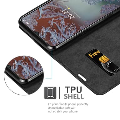 Nokia G10 / G20 lommebokdeksel case (svart)