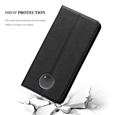 Nokia G10 / G20 lommebokdeksel case (svart)