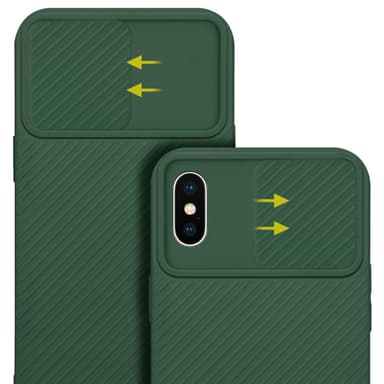 Deksel iPhone XS MAX cover (grønn)