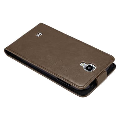 Samsung Galaxy S4 deksel flip cover (brun)