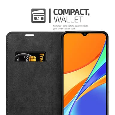Xiaomi RedMi 9C lommebokdeksel case (brun)