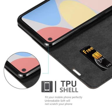 Google PIXEL 4A lommebokdeksel case (brun)