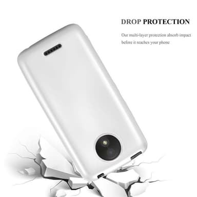 Deksel Motorola MOTO C PLUS Case Cover (sølv)