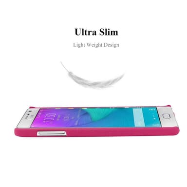 Samsung Galaxy NOTE EDGE Hardt Deksel Cover (rosa)