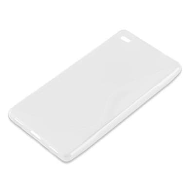 Huawei P8 silikondeksel case (gjennomsiktig)
