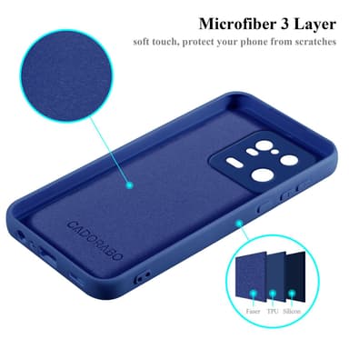 Xiaomi 13 Pro 5G silikondeksel case (Blå)