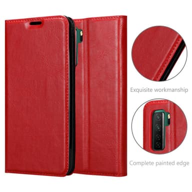 Huawei NOVA 7 SE lommebokdeksel case (rød)
