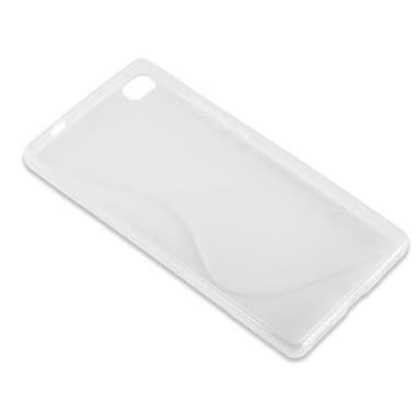Huawei P8 silikondeksel case (gjennomsiktig)