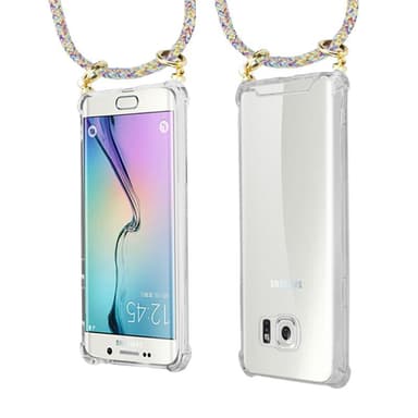 Samsung Galaxy S6 Deksel med Halskjede (gul)
