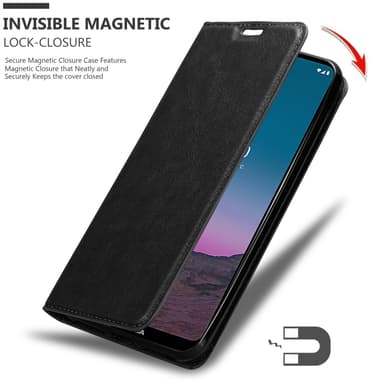 Nokia 5.4 lommebokdeksel case (svart)