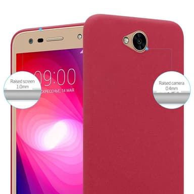 LG X POWER 2 Hardt Deksel Cover (rød)