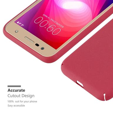 LG X POWER 2 Hardt Deksel Cover (rød)