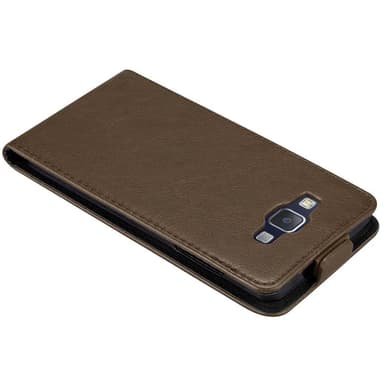 Samsung Galaxy A5 2015 deksel flip cover (brun)