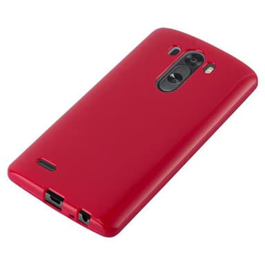 LG G3 Deksel Case Cover (rød)