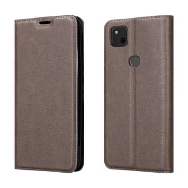 Google PIXEL 4A lommebokdeksel case (brun)