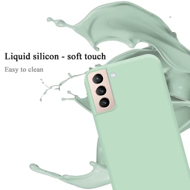 Samsung Galaxy S22 PLUS silikondeksel case (grønn)