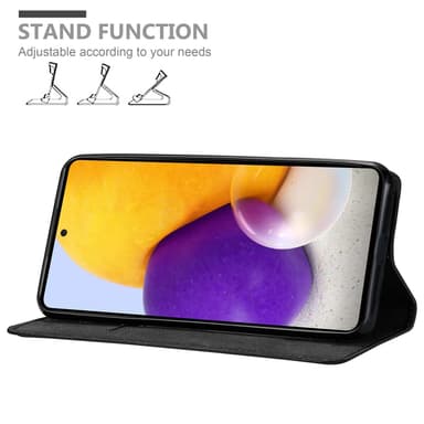Samsung Galaxy A73 5G lommebokdeksel case (svart)