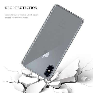 iPhone XS MAX deksel ultra slim (gjennomsiktig)