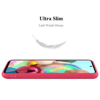 Deksel Samsung Galaxy A51 4G / M40s Silikon cover (rød)