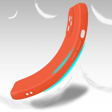 iPhone 12 Deksel case (oransje)