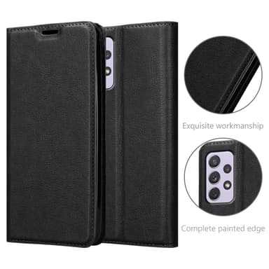 Samsung Galaxy A73 5G lommebokdeksel case (svart)