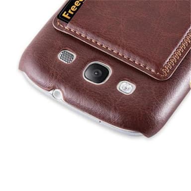 Samsung Galaxy S3 / S3 NEO Hardt Deksel Case (brun)