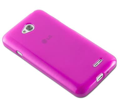 LG L70 (1. SIM) silikondeksel cover (rosa)