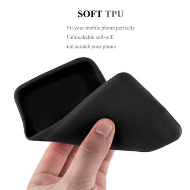 Deksel Motorola MOTO G5 PLUS Silikon cover (svart)