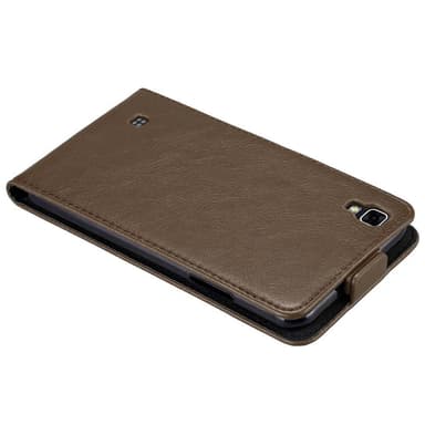 LG X POWER deksel flip cover (brun)
