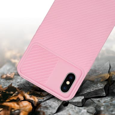 Deksel iPhone XS MAX cover (rosa)