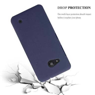 Nokia Lumia 550 Hardt Deksel Cover (blå)