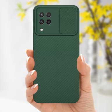 Deksel Samsung Galaxy A22 4G cover (grønn)