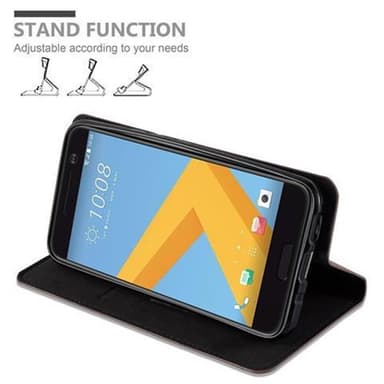 HTC ONE M10 lommebokdeksel case (brun)