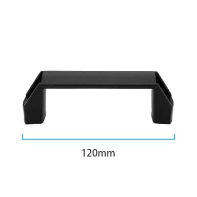 Bærehåndtak Håndtak Plasthåndtak Svart (120mm)