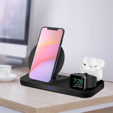 iPhone 12 / 12 PRO lommebokdeksel etui (blå)