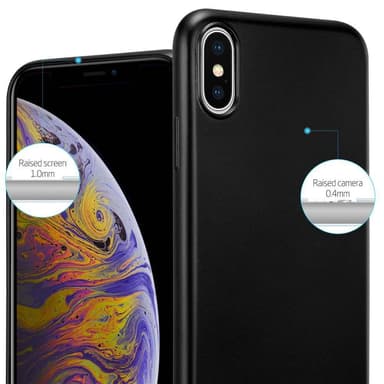 Deksel iPhone XS MAX Case Cover (svart)