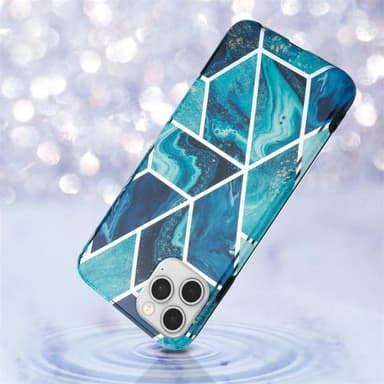 iPhone 12 / 12 PRO lommebokdeksel etui (blå)