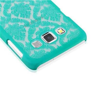 Samsung Galaxy A3 2015 Hardt Deksel Cover (grønn)