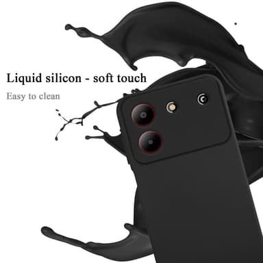 ZTE Blade A54 silikondeksel case (svart)